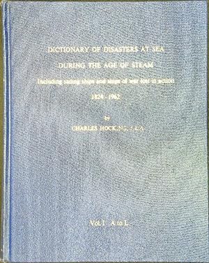 Dictionary of disasters at sea during the age of steam 2vv