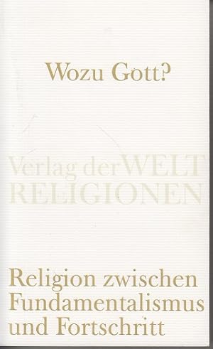 Bild des Verkufers fr Wozu Gott?: Religion zwischen Fundamentalismus und Fortschritt zum Verkauf von Allguer Online Antiquariat