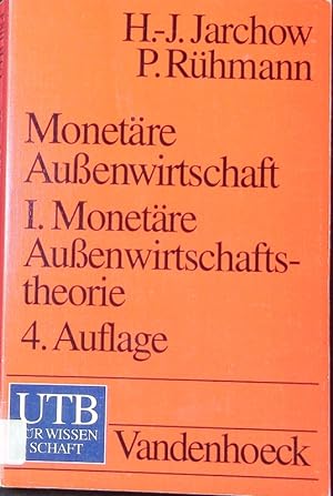 Seller image for Monetre Auenwirtschaft. for sale by Antiquariat Bookfarm