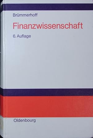 Imagen del vendedor de Finanzwissenschaft. a la venta por Antiquariat Bookfarm