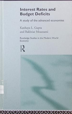Bild des Verkufers fr Interest Rates and Budget Deficits. A Study of the Advanced Economies. zum Verkauf von Antiquariat Bookfarm
