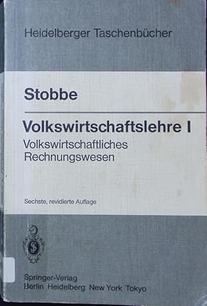 Bild des Verkufers fr Volkswirtschaftliches Rechnungswesen. zum Verkauf von Antiquariat Bookfarm