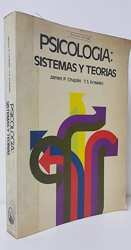 Seller image for PSICOLOGIA: SISTEMAS Y TEORIAS. for sale by Librera Smile Books
