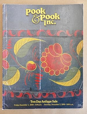 Image du vendeur pour Pook & Pook inc. Two Day Spring Antique Sale mis en vente par The Book Archive
