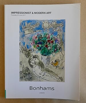 Bonhamas, Impressionist & Modern Art. Thursday 22 June, 2017