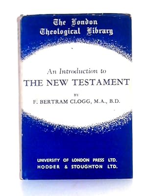Bild des Verkufers fr Introduction to the New Testament zum Verkauf von World of Rare Books