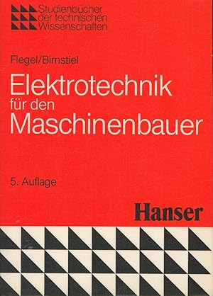 Seller image for Elektrotechnik fr den Maschinenbauer,Studienbcher for sale by Antiquariat Kastanienhof