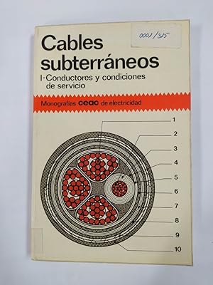 Imagen del vendedor de CABLES SUBTERRNEOS I: CONDUCTORES Y CONDICIONES DE SERVICIO. a la venta por TraperaDeKlaus