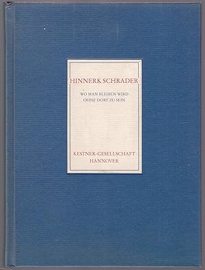 Bild des Verkufers fr Wo man bleiben wird, ohne dort zu sein. Arbeiten auf Papier 1985 - 1989. Mit Texten von Carsten Ahrens und Carl Haenlein zum Verkauf von Graphem. Kunst- und Buchantiquariat