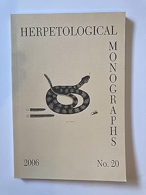 Seller image for HERPETOLOGICAL MONOGRAPHS NO. 20, 2006, EVOLUTION OF VIVIPARITY IN REPTILES for sale by Paul Gritis Books