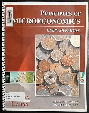 Bild des Verkufers fr Principles of Microeconomics CLEP Test Study Guide zum Verkauf von GuthrieBooks