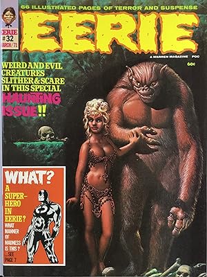 Seller image for EERIE No. 32 (March 1971) VF/NM for sale by OUTSIDER ENTERPRISES