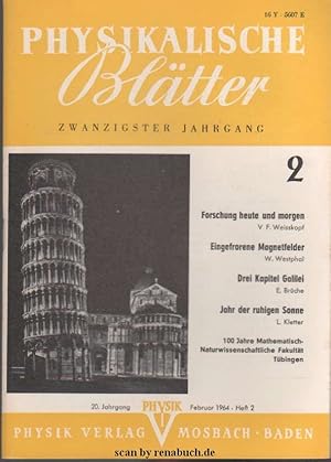 Physikalische Blätter, Ausgabe 2/1964