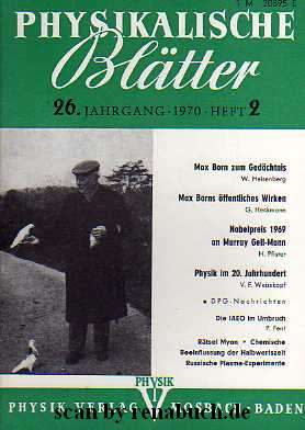 Physikalische Blätter, Heft 2 - 1970