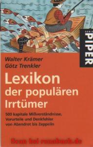 Seller image for Lexikon der populren Irrtmer for sale by Werner Hrter-Antiquariat