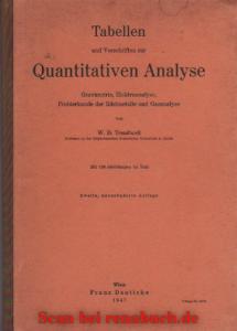 Tabellen und Vorschriften zur Quantitativen Analyse