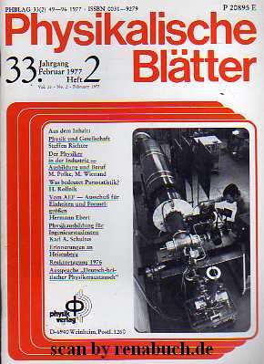 Physikalische Blätter, Heft 2 - 1972