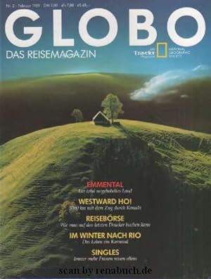 Globo Nr. 2/1989: Emmental, Westward Ho!, Reisebörse, Im Winter nach Rio, Singles