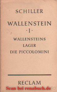 Wallenstein I - Wallensteins Lager Die Piccolomini
