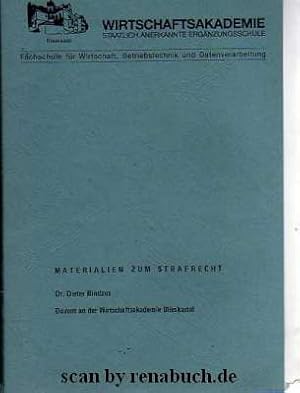 Materialien zum Strafrecht