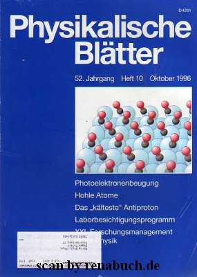 Physikalische Blätter, Heft 10 - 1996