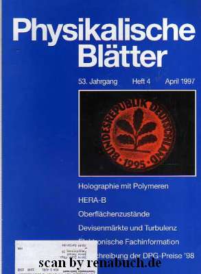 Physikalische Blätter, Heft 4 - 1997