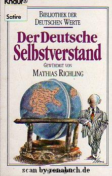 Bibliothek der deutschen Werte / Der deutsche Selbstverstand