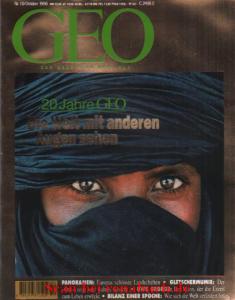 Geo Magazin 10/1996: 20 Jahre GEO - Andamanen - Gletschermumie "Ötzi" - Europäische Panoramen - U...