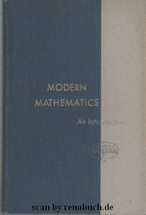 Modern Mathematics An Introduction