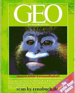 Geo Magazin 10/1989: Costa Rica, Photographie, Windhunde, Genom-Projekt, Bretagne, Psychiatrie, C...