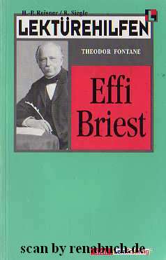 Seller image for Lektrehilfen Theodor Fontane "Effi Briest for sale by Werner Hrter-Antiquariat