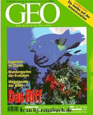 Geo Magazin 5/1995: Korallenriffe, Flugzeug Werft, Vogel-Beobachtung, Baku, Java, Kriegsende 1945...