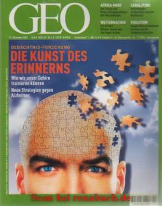 Geo 12/2001: Evolution der Säuger - Gedächtnisforschung - Alzheimer - Peru - Afrikanische Mode - ...