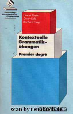 Image du vendeur pour Kontextuelle Grammatikbungen mis en vente par Werner Hrter-Antiquariat