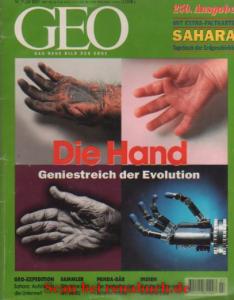 Geo Magazin 7/1997: Air-Expedition - Gandhis Salzmarsch I - Panda-Bären - Srebrenica - Die Hand-S...