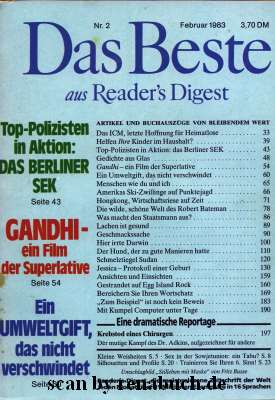 Das Beste aus Reader s Digest, Ausgabe 2 1983