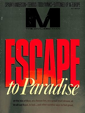 M The Civilized Man Escape To Paradise May 1989