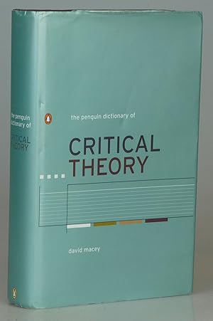 Bild des Verkufers fr The Penguin Dictionary of Critical Theory zum Verkauf von Besleys Books  PBFA