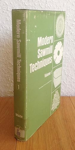 Bild des Verkufers fr Modern Sawmill Techniques. Volume 1 of the Sawmill Clinic Library. A Forest Industriess book. zum Verkauf von Antiquariat Hartmann