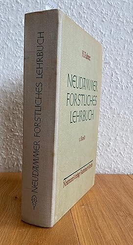 Bild des Verkufers fr Neudammer forstliches Lehrbuch. Ein Handbuch fr Unterricht und Praxis. zum Verkauf von Antiquariat Hartmann