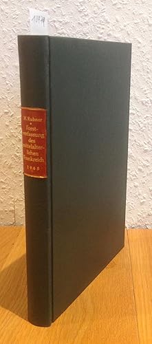 Imagen del vendedor de Untersuchungen zur Forstverfassung des mittelalterlichen Frankreichs. Vierteljahrschrift fr Sozial- und Wirtschaftsgeschichte. Beihefte, Bd. 49. a la venta por Antiquariat Hartmann