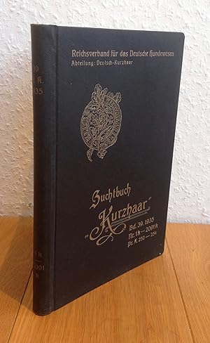 Zuchtbuch Kurzhaar (St. K.) St. K. Nr. 1k-2091k Zuchtbuch Preußisch Kurzhaar (Pr. K.) Pr. K. Nr. ...