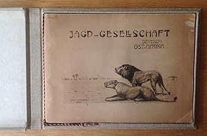 Jagdverkehr am Kilimandjaro. Einladung zur Beteiligung an der Errichtung eines deutsch-ostafrikan...