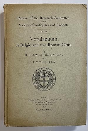 Seller image for Verulamium: A Belgic and Two Roman Cities (Reports of the Research Committee of the Society of Antiquaries of London No. XI) for sale by Henry Pordes Books Ltd