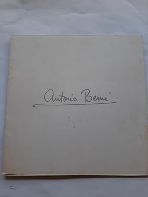 ANTONIO BERNI - GRABADOS Y TACOS - Noviembre 1964