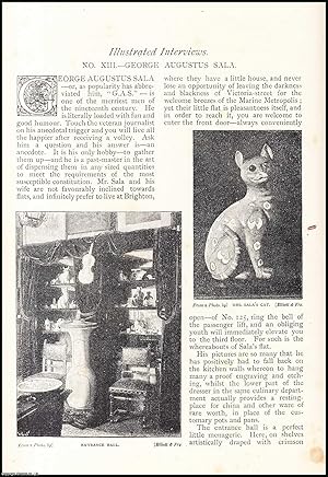 Imagen del vendedor de Mr. George Augustus Sala, Journalist. Illustrated Interviews. An original article from The Strand Magazine, 1892. a la venta por Cosmo Books