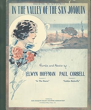 She's Waiting in the Valley of the San Joaquin (sheet music)