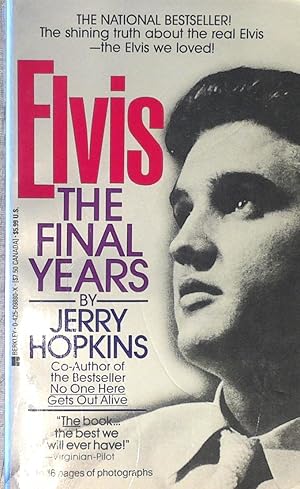 Seller image for Elvis-the Final Years for sale by Drew