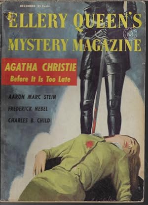 Image du vendeur pour ELLERY QUEEN'S Mystery Magazine: December, Dec. 1956 mis en vente par Books from the Crypt