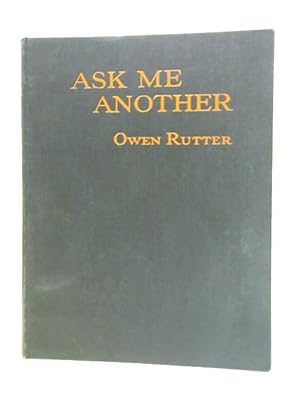 Seller image for Ask Me Another for sale by World of Rare Books